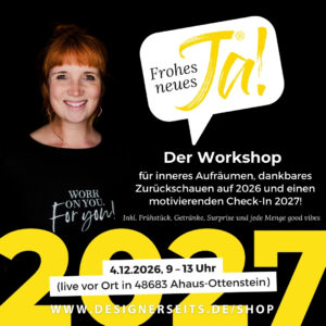 Frohes neues Ja(hr) 2027 - Live-Workshop vor Ort 4.12.26