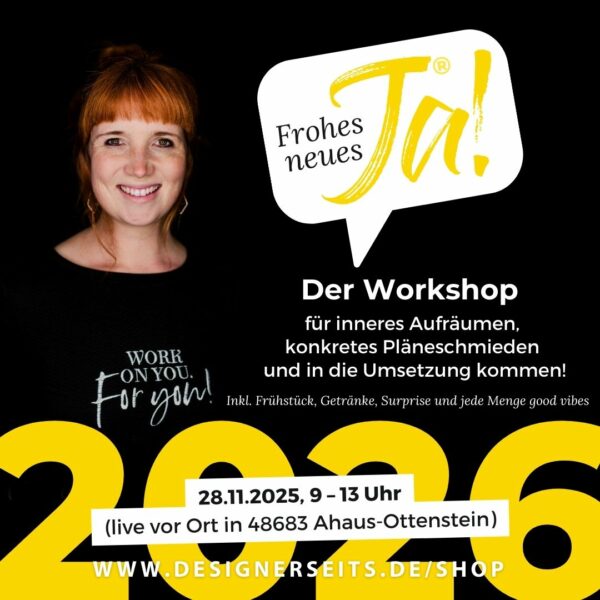 Frohes neues Ja(hr) 2026 - Live-Workshop vor Ort 28.11.25